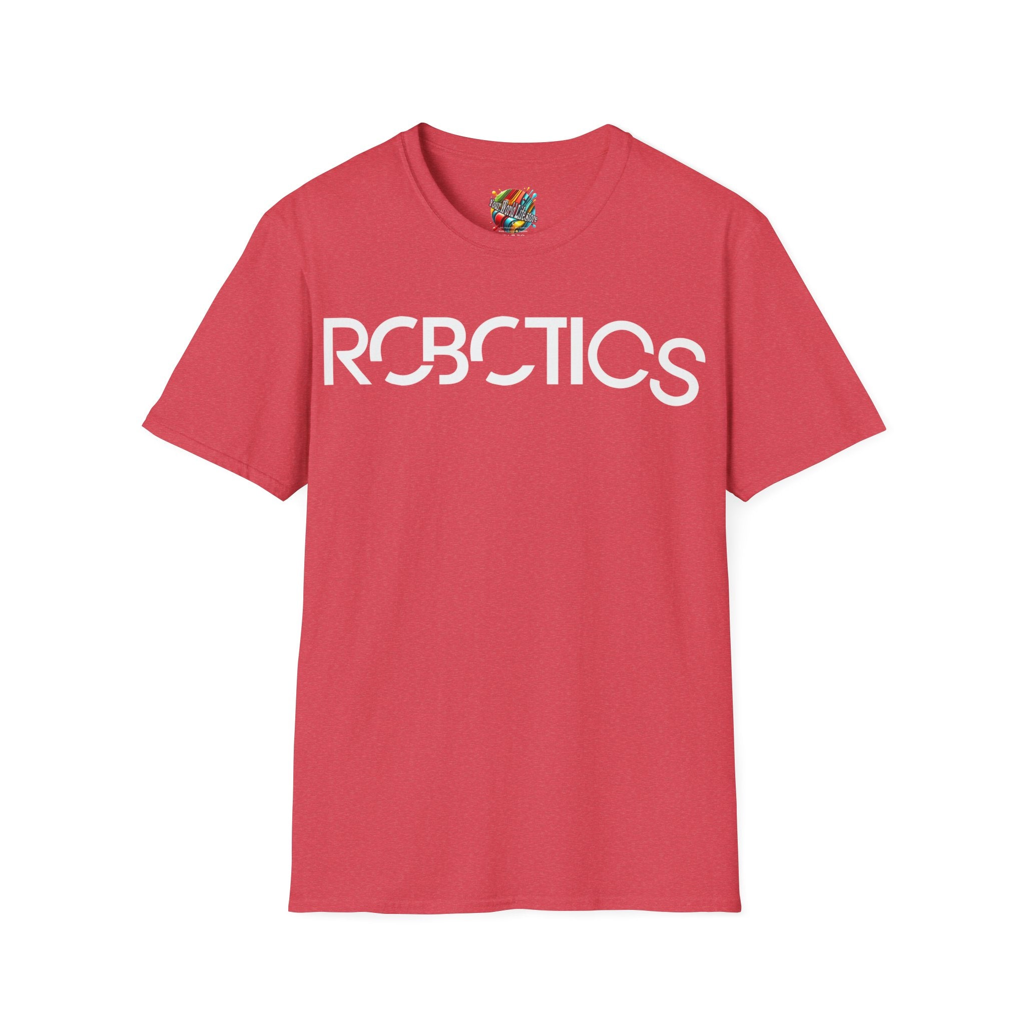 "DJ Robotics" 🤖 ⚡Future Frequencies Logo T-Shirt