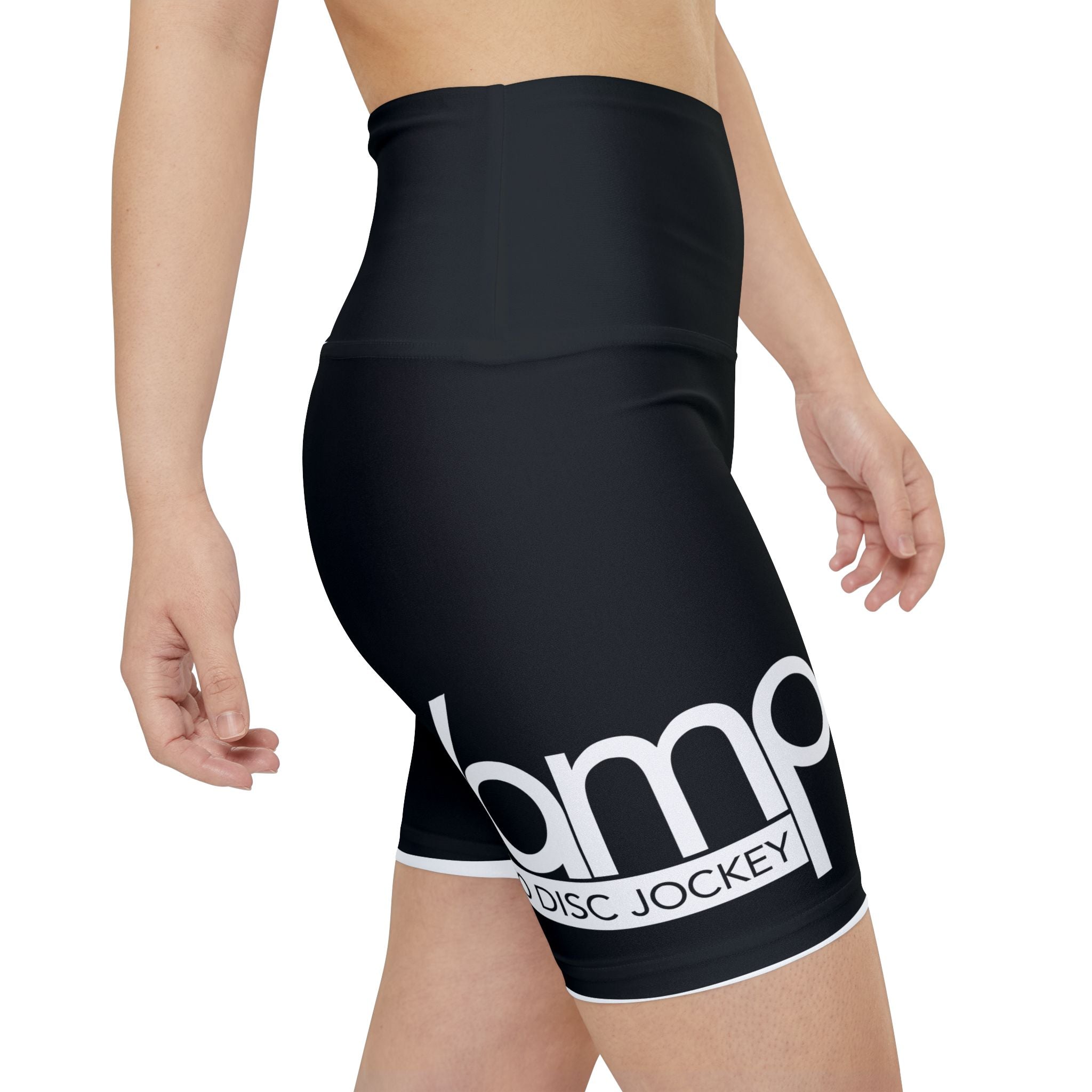 "DJ VAMP" 🎧Signature Women’s Performance Workout Shorts – Bold Moves Only