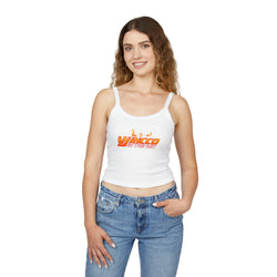 "VJ Ricco"🎤 Women’s Music Vibe Spaghetti Strap Tank – Summer Style, Festival Ready
