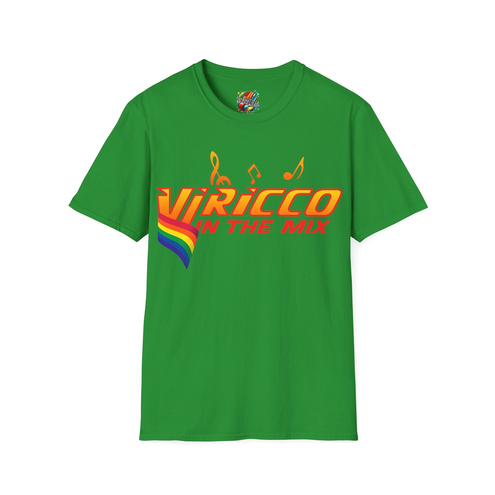 "VJ Ricco"🎤 Pride Edition 🌈  – Branded T-Shirt