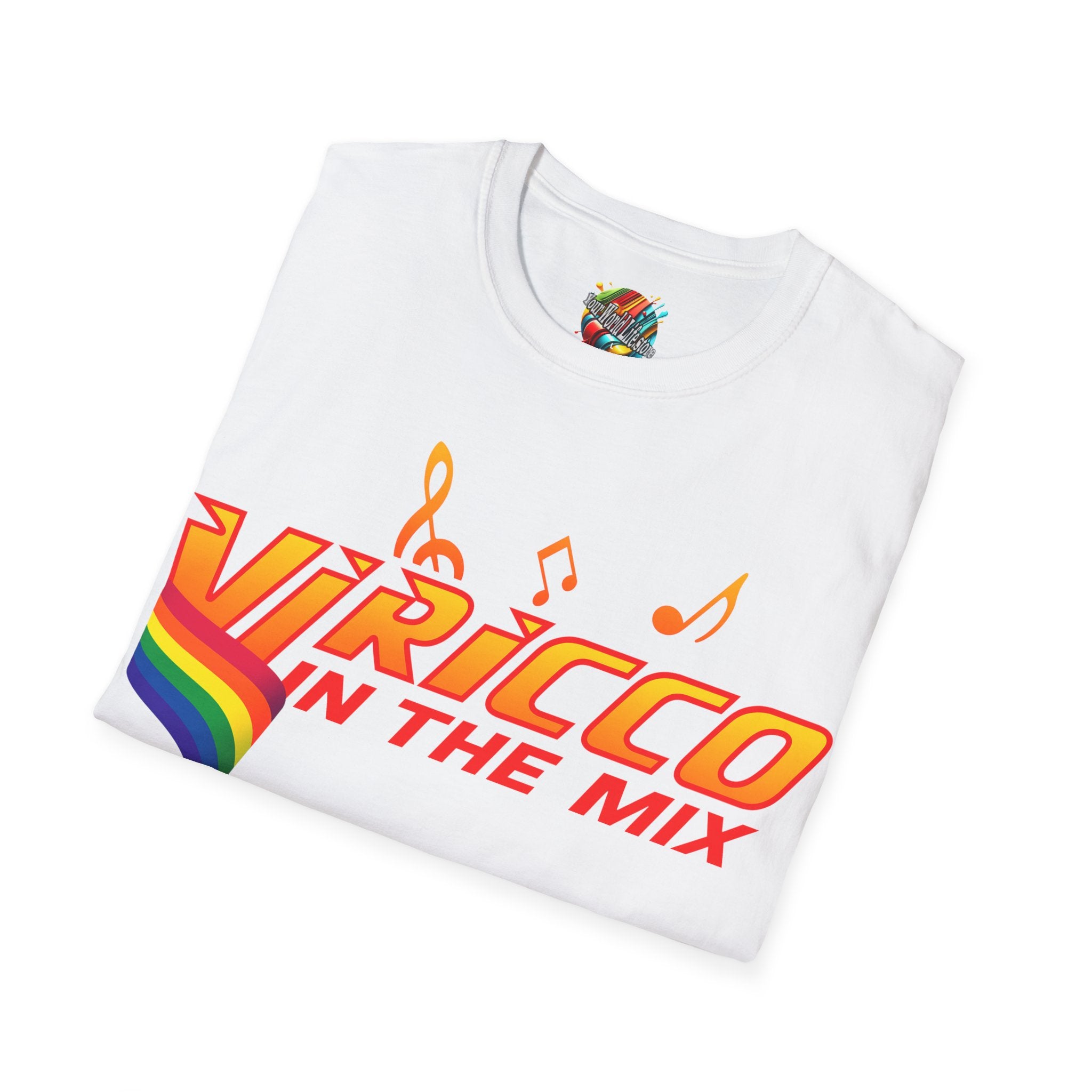 "VJ Ricco"🎤 Pride Edition 🌈  – Branded T-Shirt