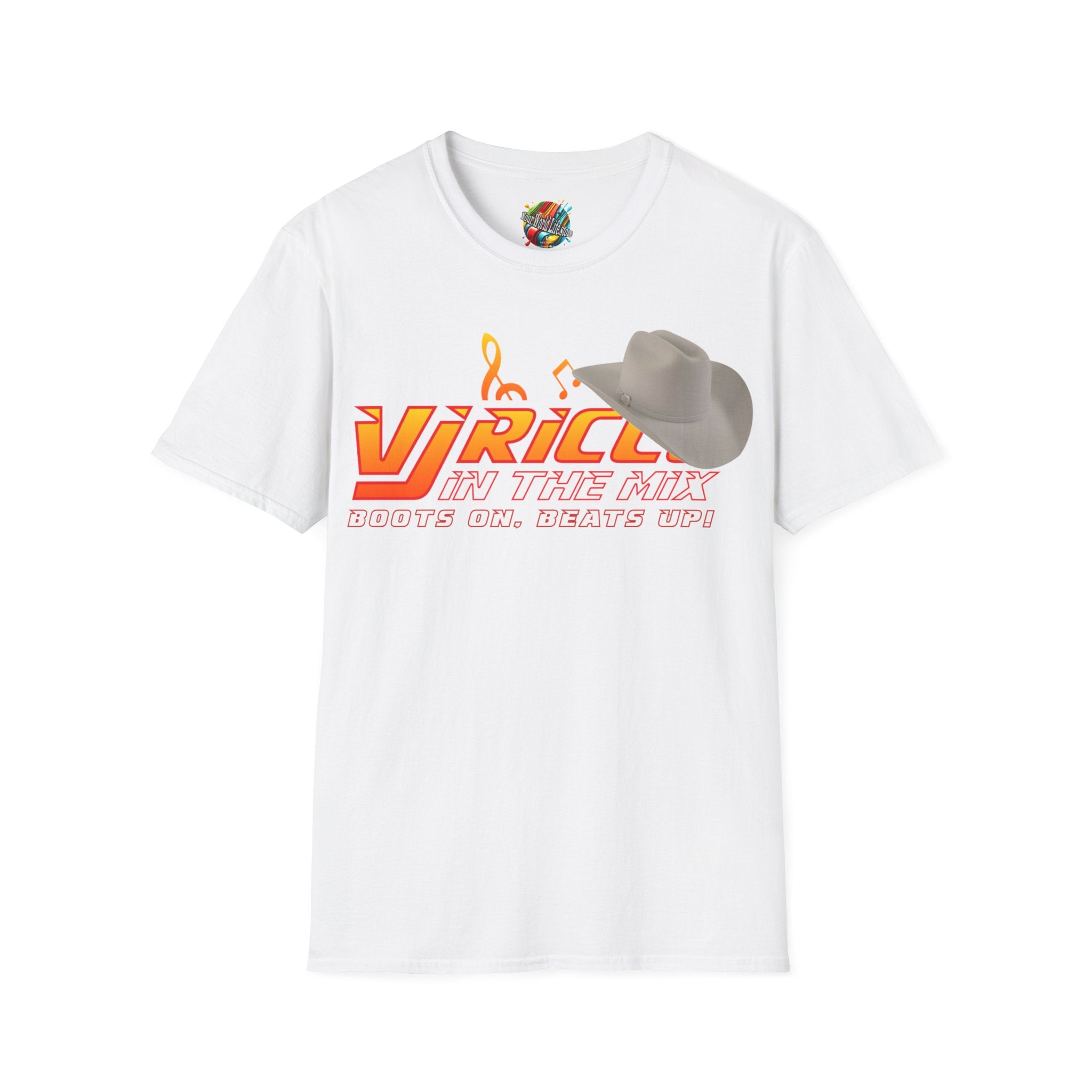 "VJ Ricco"🎤 Country Edition 🤠  – Branded T-Shirt