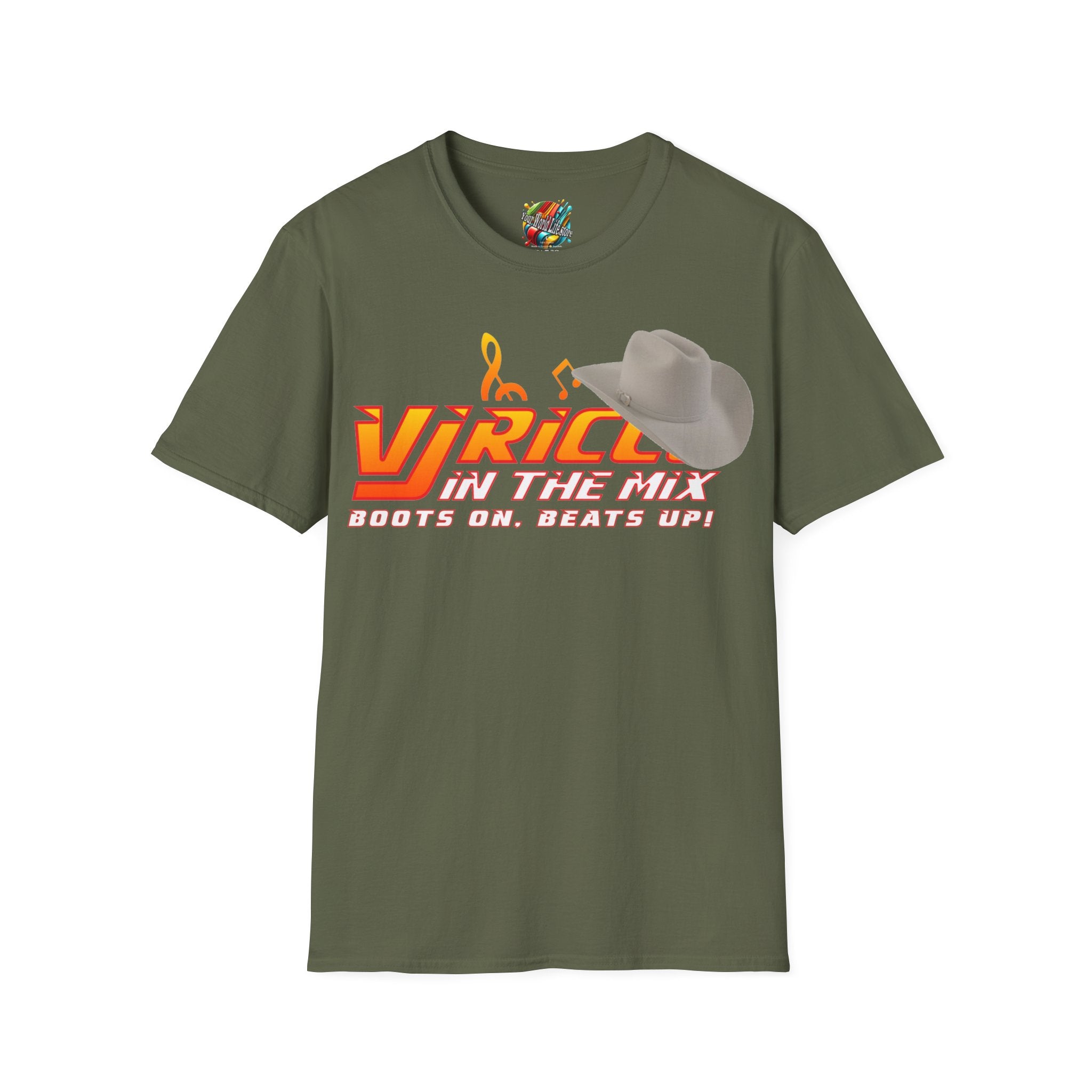 "VJ Ricco"🎤 Country Edition 🤠  – Branded T-Shirt