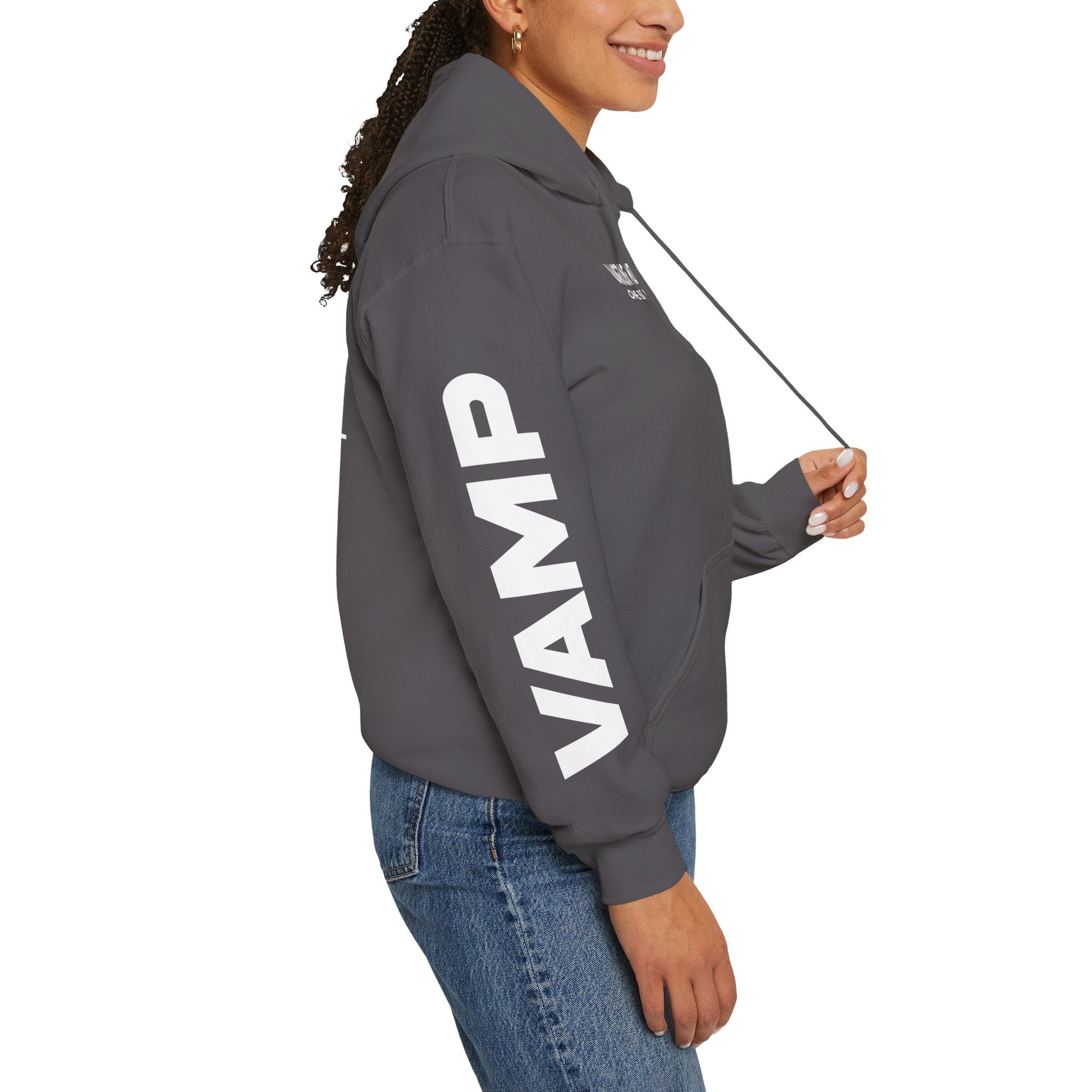 "Nightlife Elements" Customizable Unisex Heavy Blend Hoodie – Personalize w/Power Word