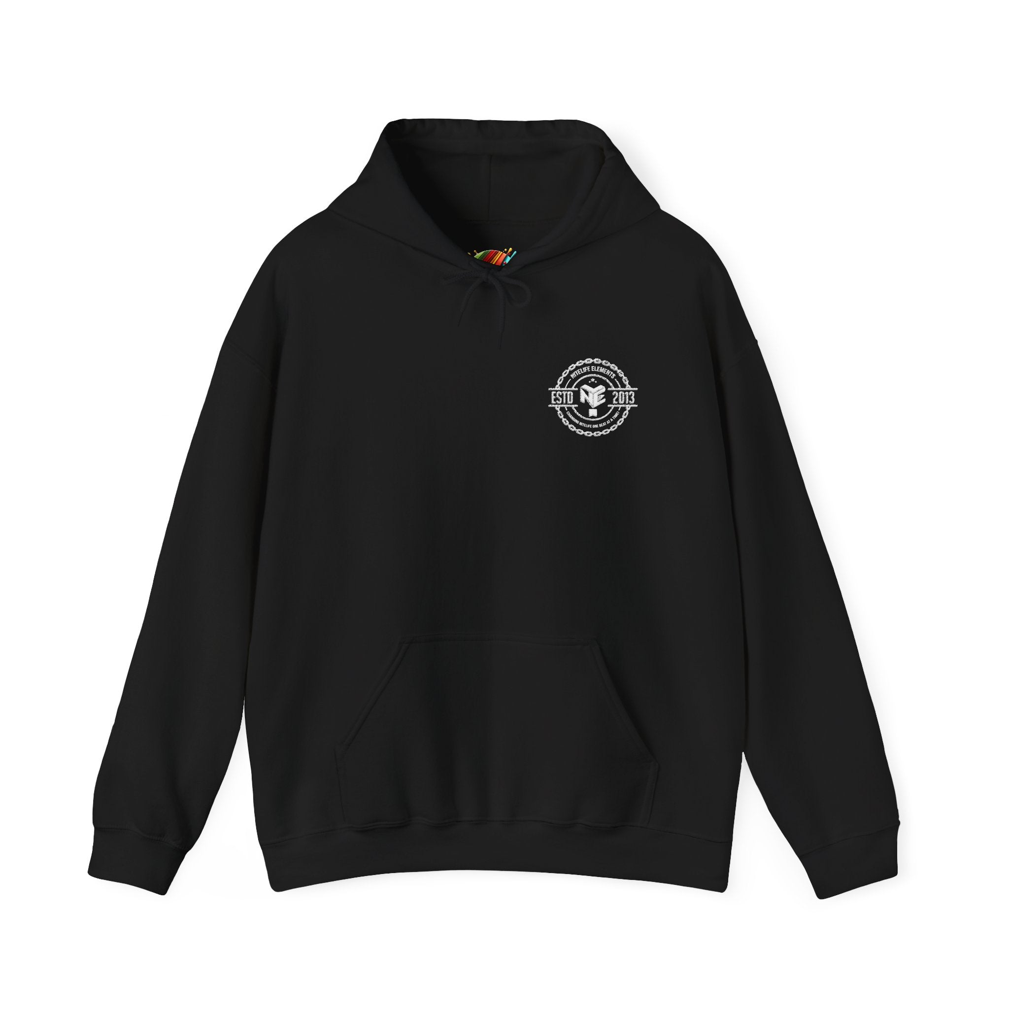 "Nightlife Elements" Embroidered Unisex Heavy Blend Hoodie