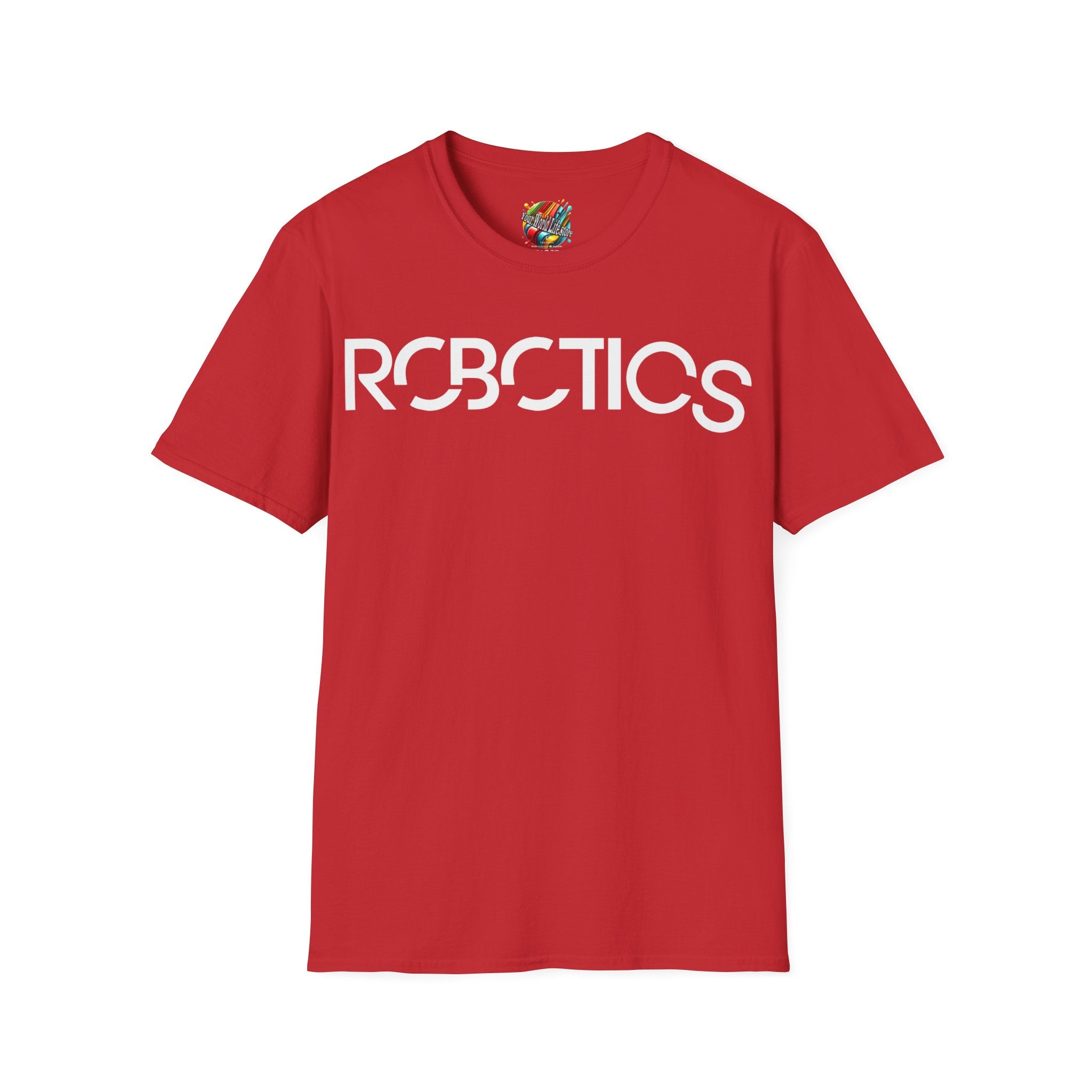"DJ Robotics" 🤖 ⚡Future Frequencies Logo T-Shirt