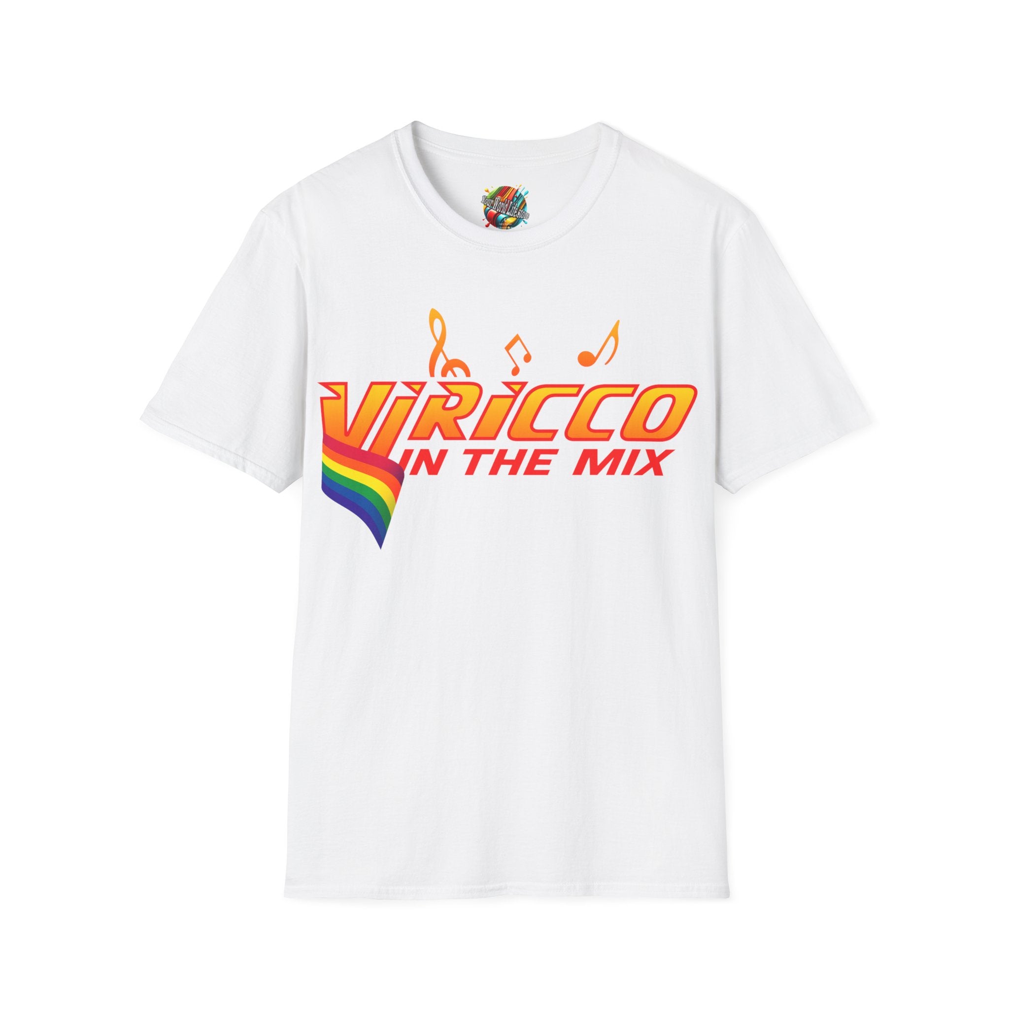 "VJ Ricco"🎤 Pride Edition 🌈  – Branded T-Shirt