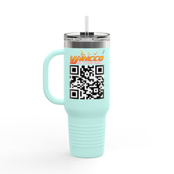 "VJ Ricco"🎤 Insulated Travel Mug - 40oz | Perfect for Music Lovers & On-the-Go Refreshments
