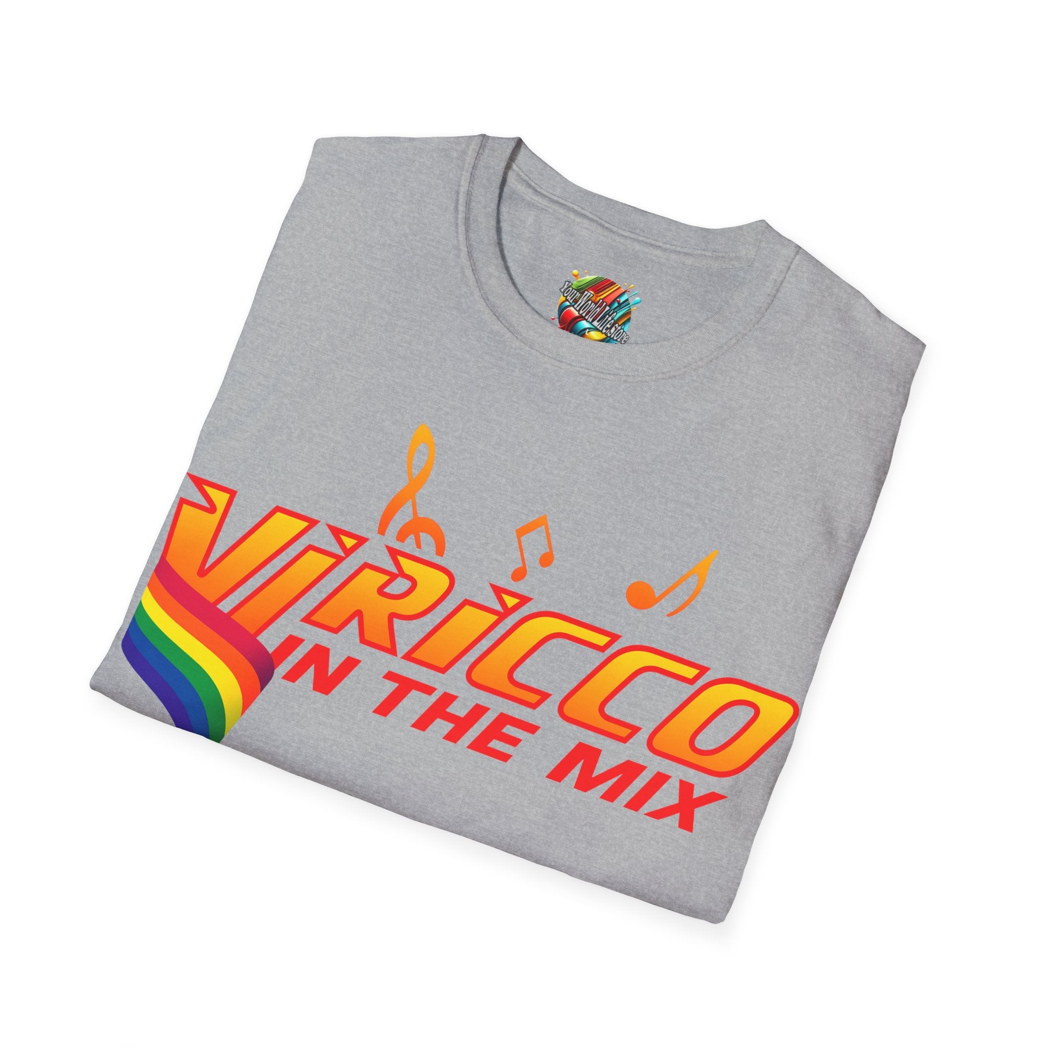 "VJ Ricco"🎤 Pride Edition 🌈  – Branded T-Shirt