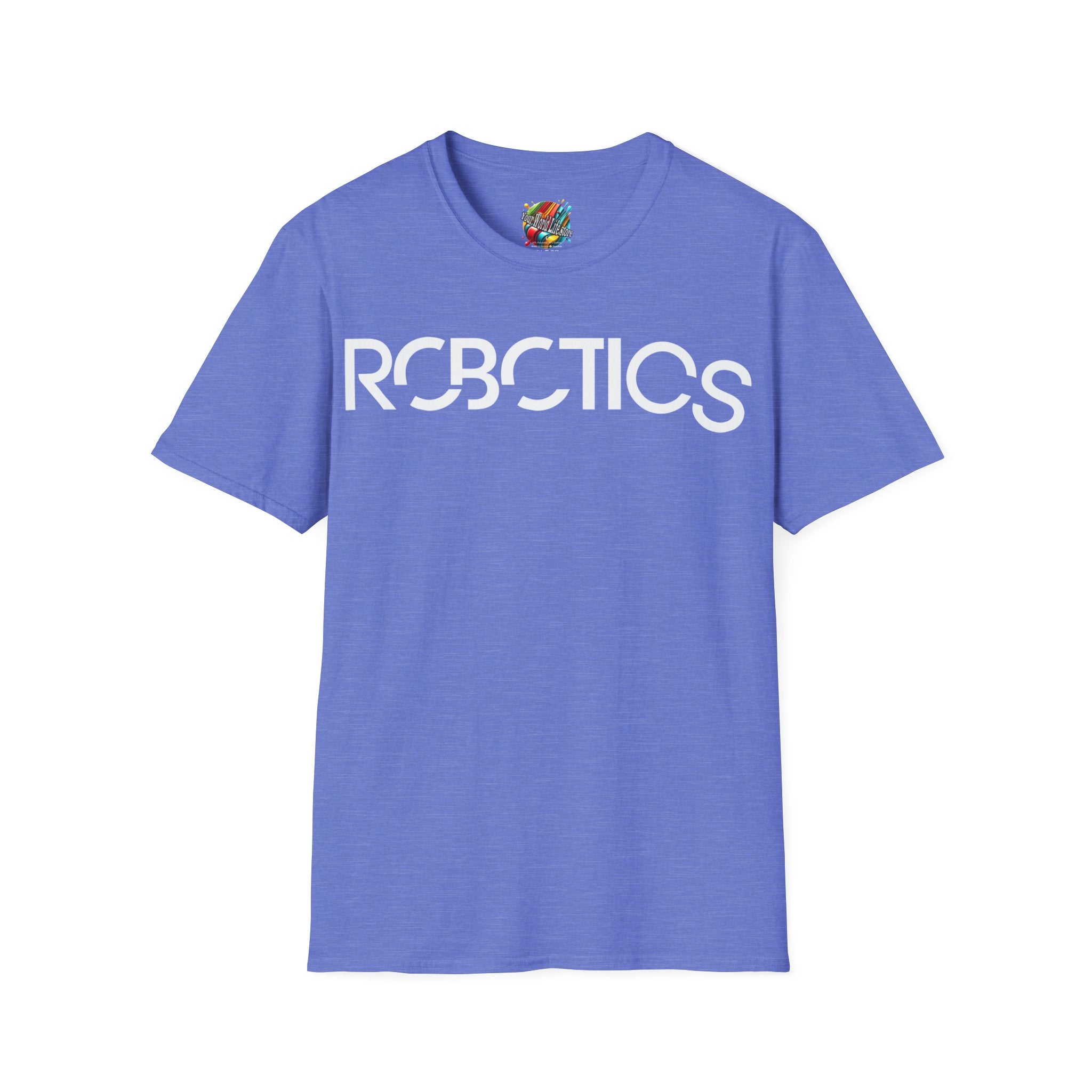 "DJ Robotics" 🤖 ⚡Future Frequencies Logo T-Shirt