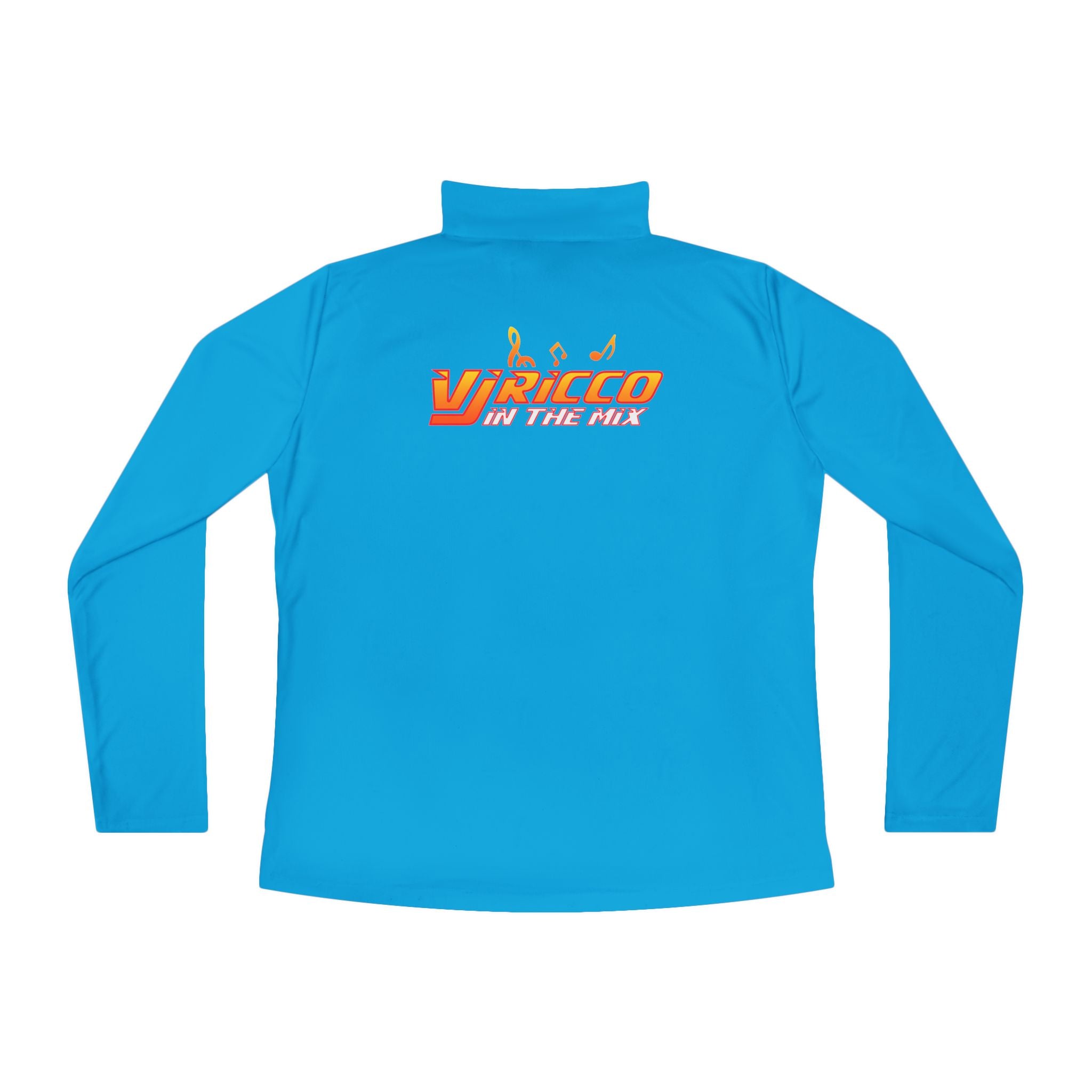 "VJ Ricco"🎤 Custom Unisex Quarter-Zip Pullover – Personalized “IN THE MIX” Style - Athletic fit