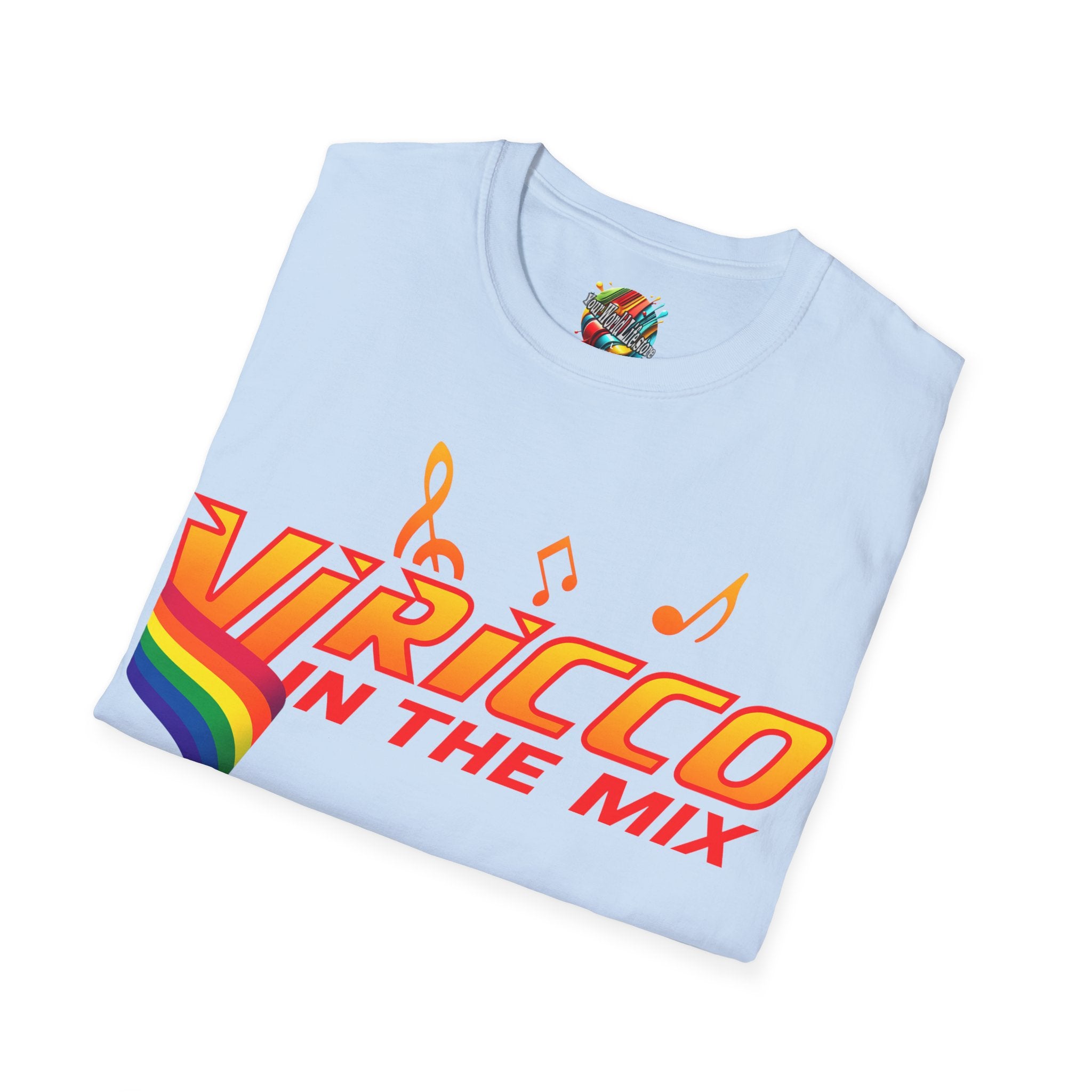 "VJ Ricco"🎤 Pride Edition 🌈  – Branded T-Shirt