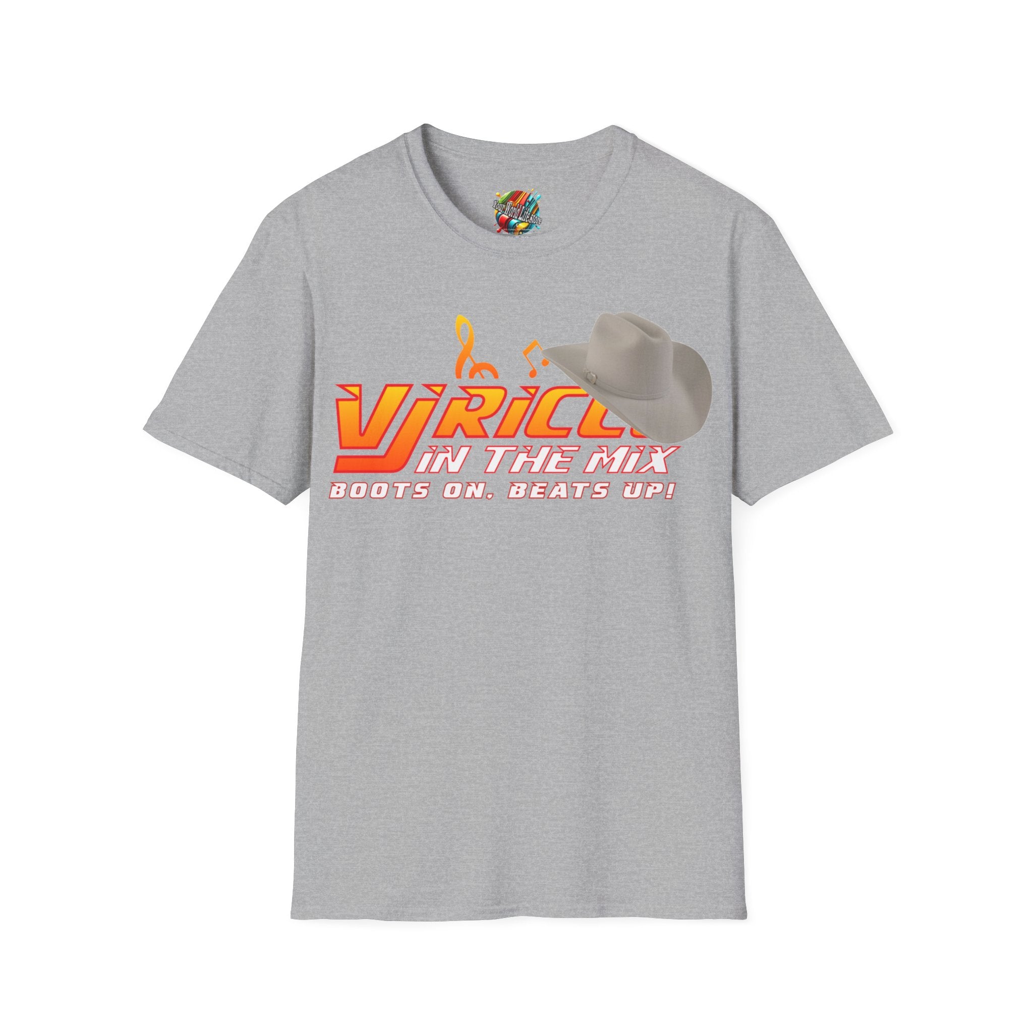 "VJ Ricco"🎤 Country Edition 🤠  – Branded T-Shirt