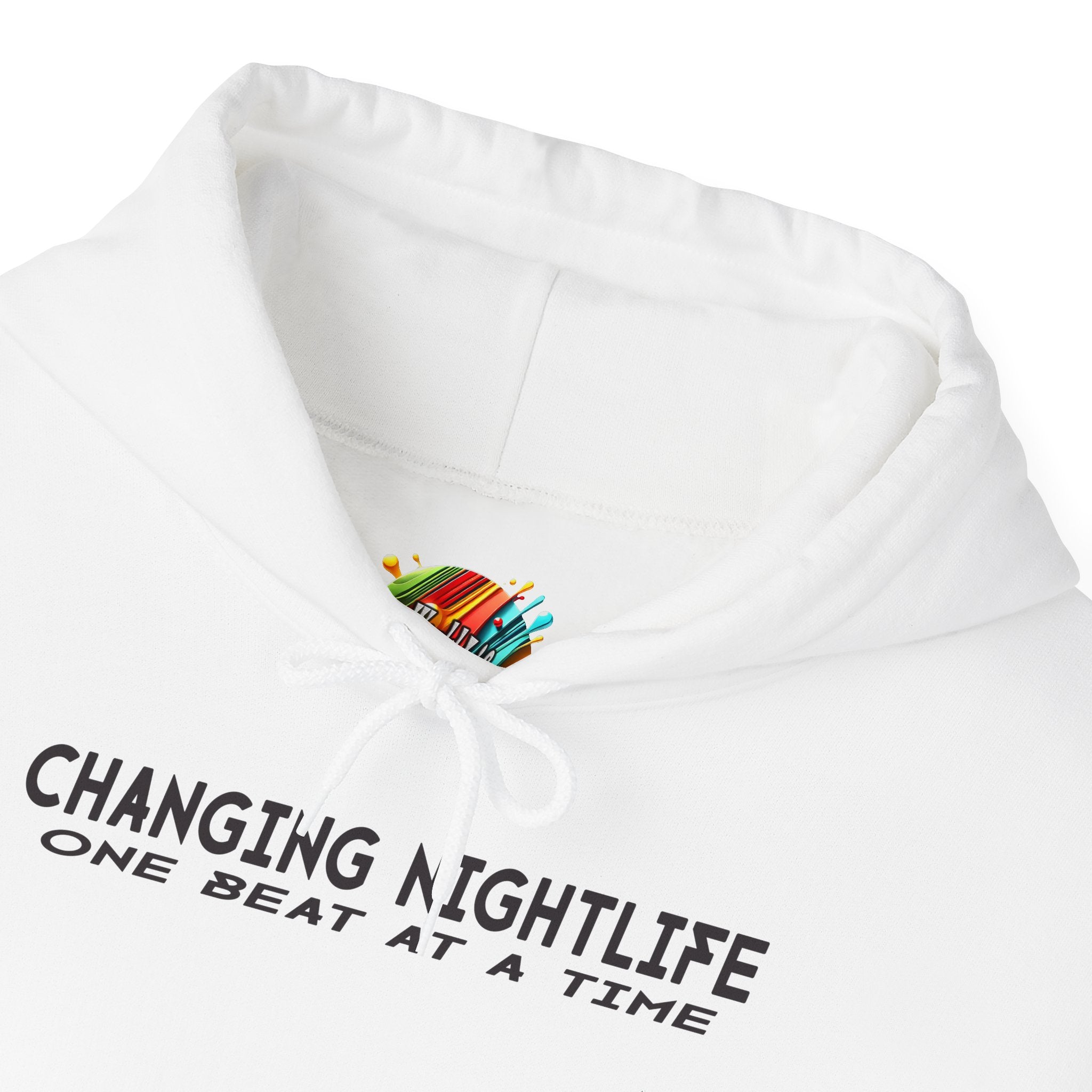 "Nightlife Elements" Customizable Unisex Heavy Blend Hoodie – Personalize w/Power Word