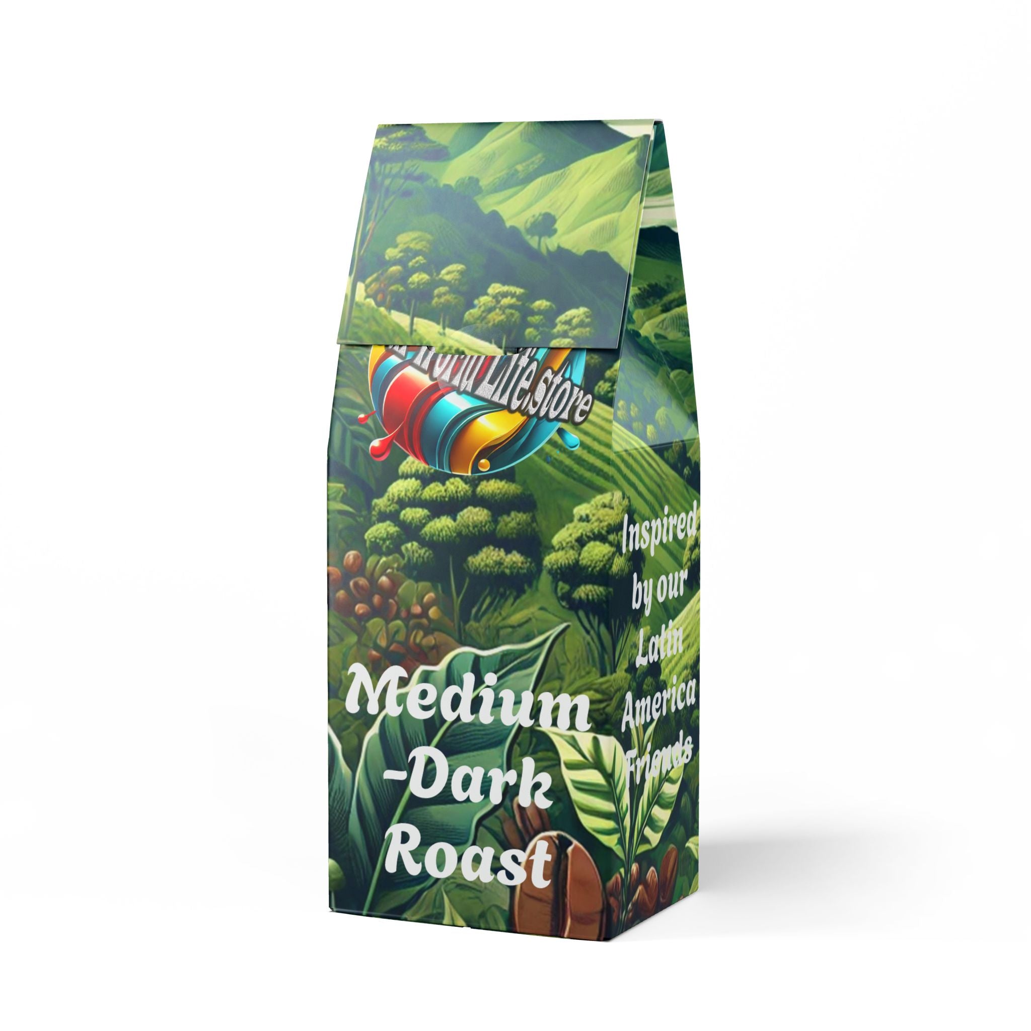 "Your World Life" Flathead Valley Coffee Blend – Medium-Dark Roast | Inspired by Latin American Boldness