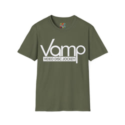 "DJ VAMP" 🎧Signature Logo Tee – Bold, Loud, and Made to Move