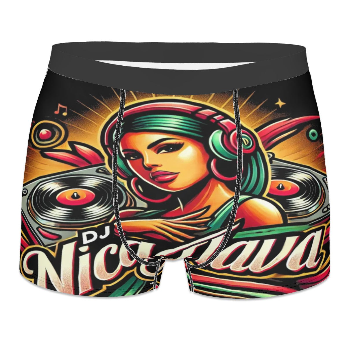 "DJ NicaFlavor" 🔥 Men’s Boxer Briefs – Limited Edition