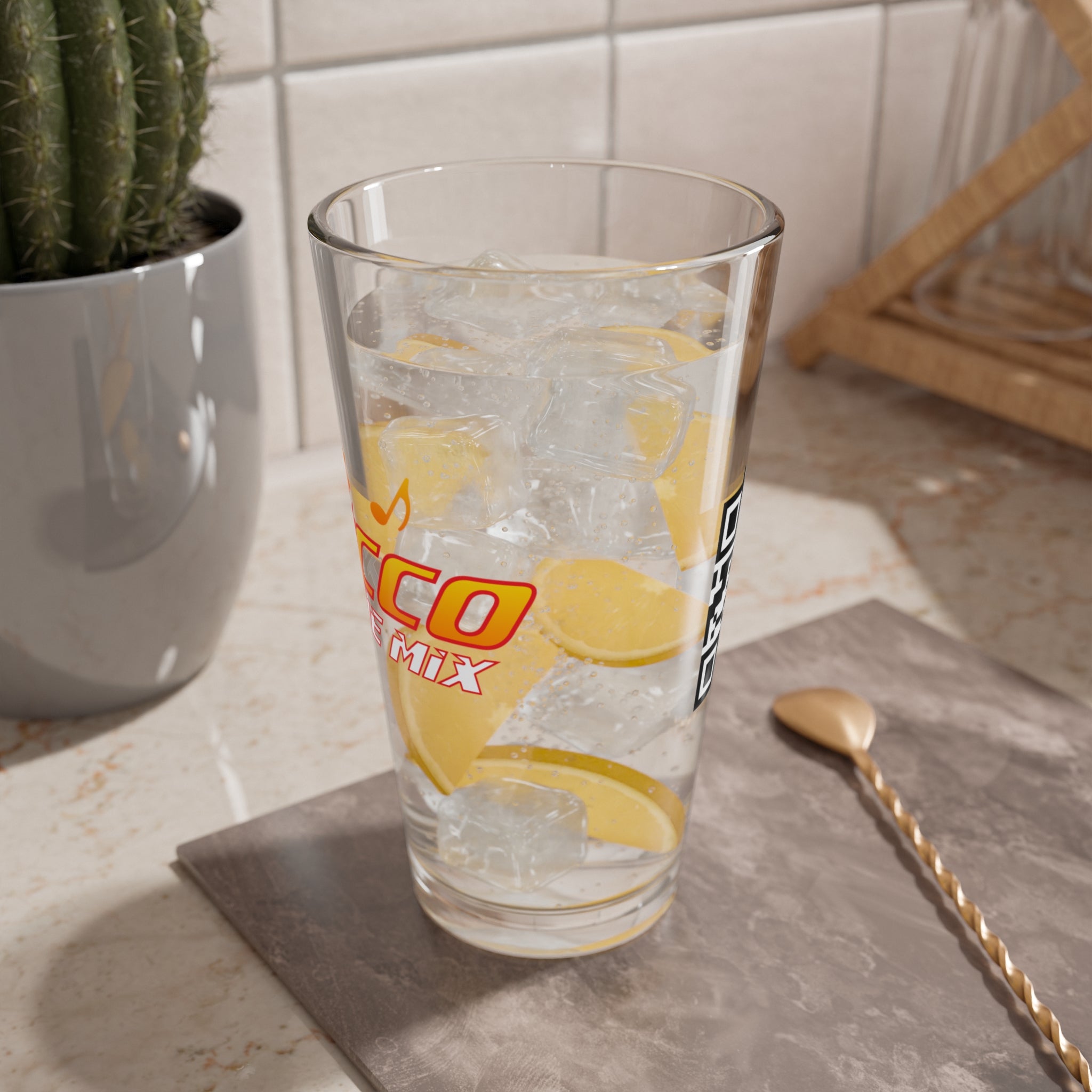 Vaso mezclador VJ Ricco, 16 oz