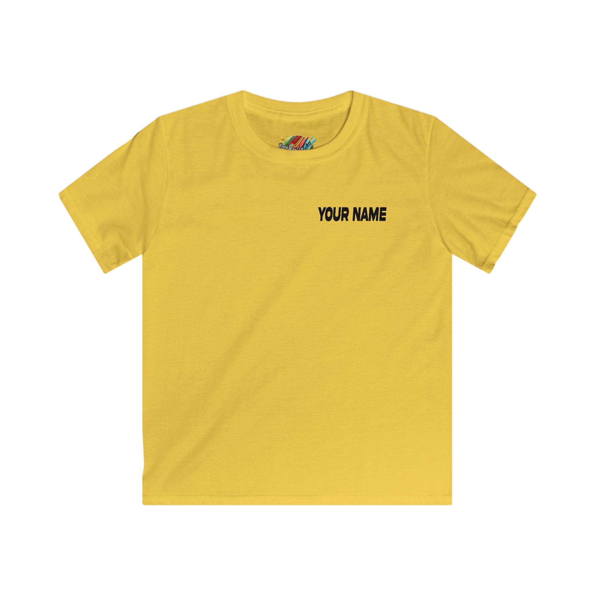 "Your World Life" Kids 🎧 "ride the sound" DJ Vibe Tee – Custom Music-Inspired Comfort & Style