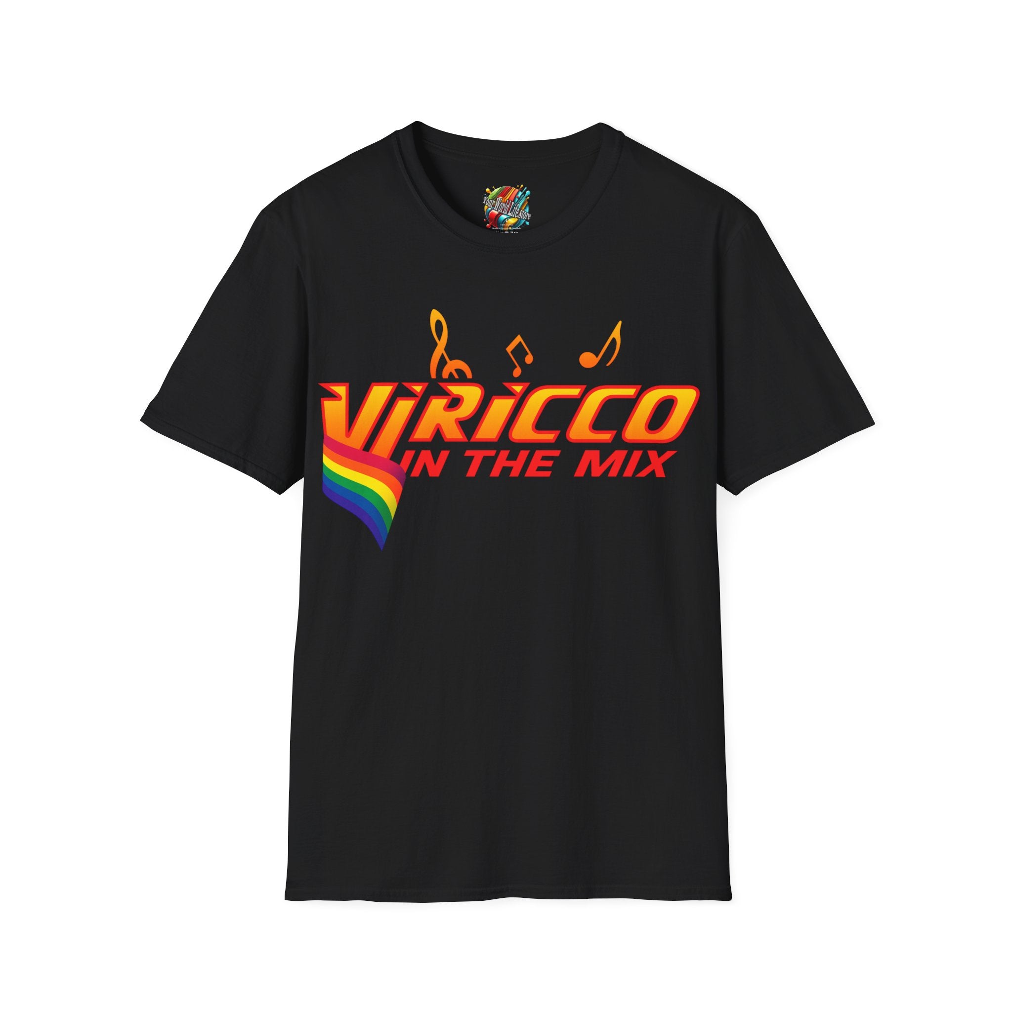 "VJ Ricco"🎤 Pride Edition 🌈  – Branded T-Shirt
