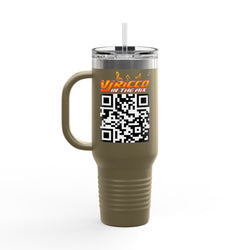"VJ Ricco"🎤 Insulated Travel Mug - 40oz | Perfect for Music Lovers & On-the-Go Refreshments