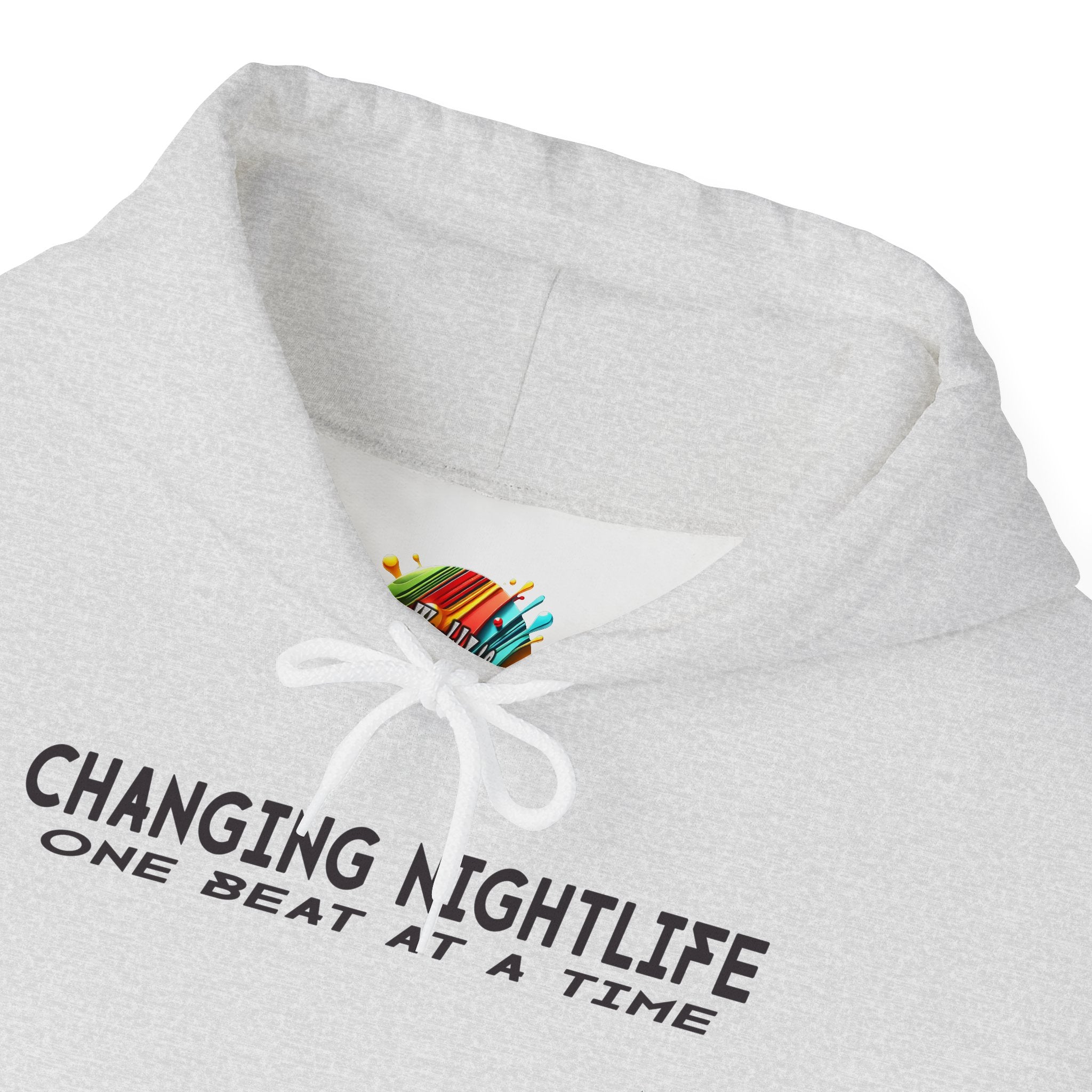 "Nightlife Elements" Customizable Unisex Heavy Blend Hoodie – Personalize w/Power Word