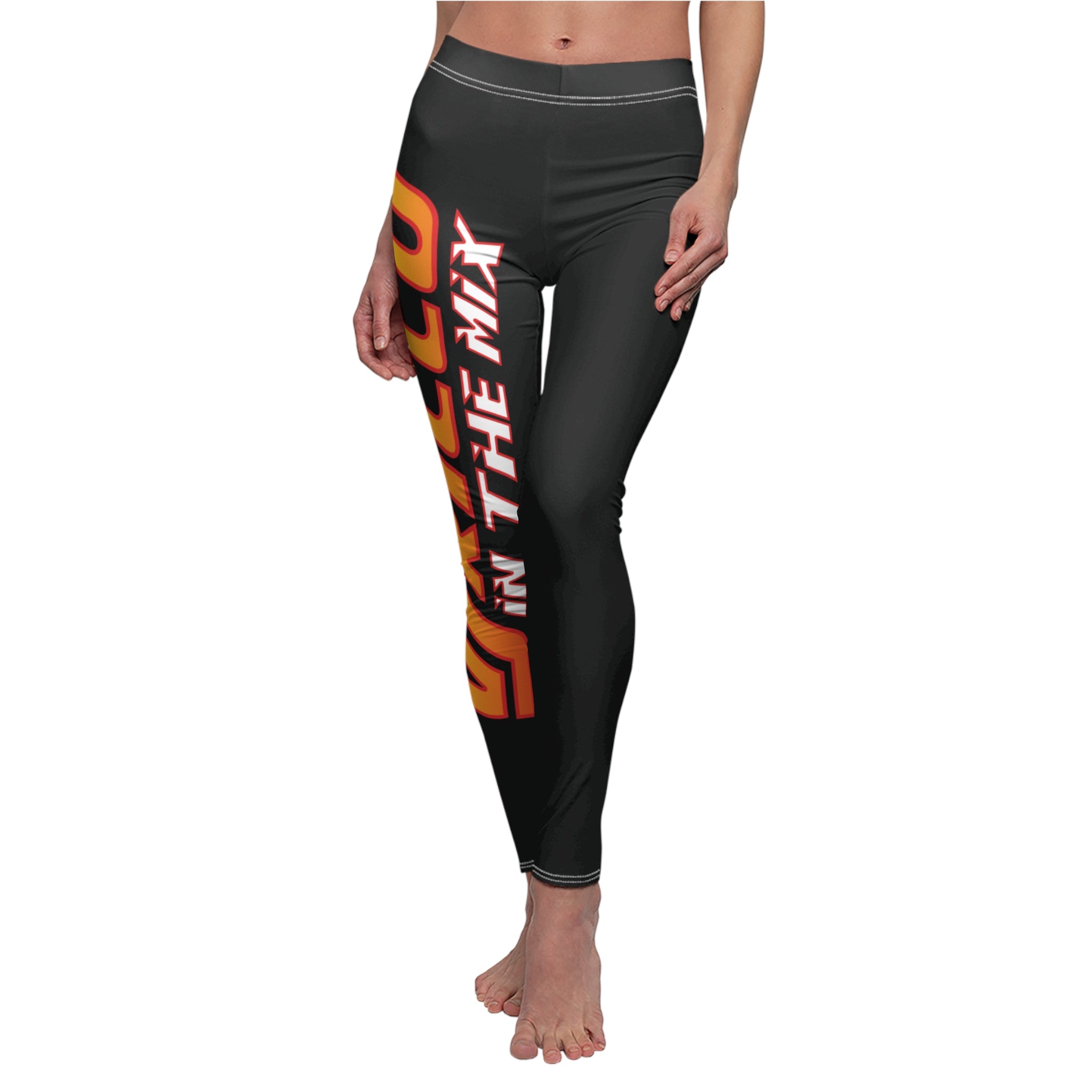 "VJ Ricco"🎤 Women’s DJ Vibe Leggings – Bold, Comfy, & Ready to Move