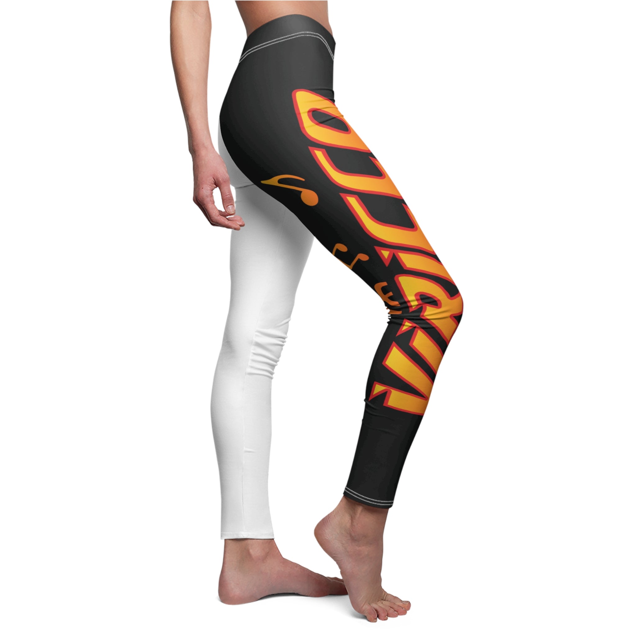 "VJ Ricco"🎤 Women’s DJ Vibe Leggings – Ready to Move and stand out!