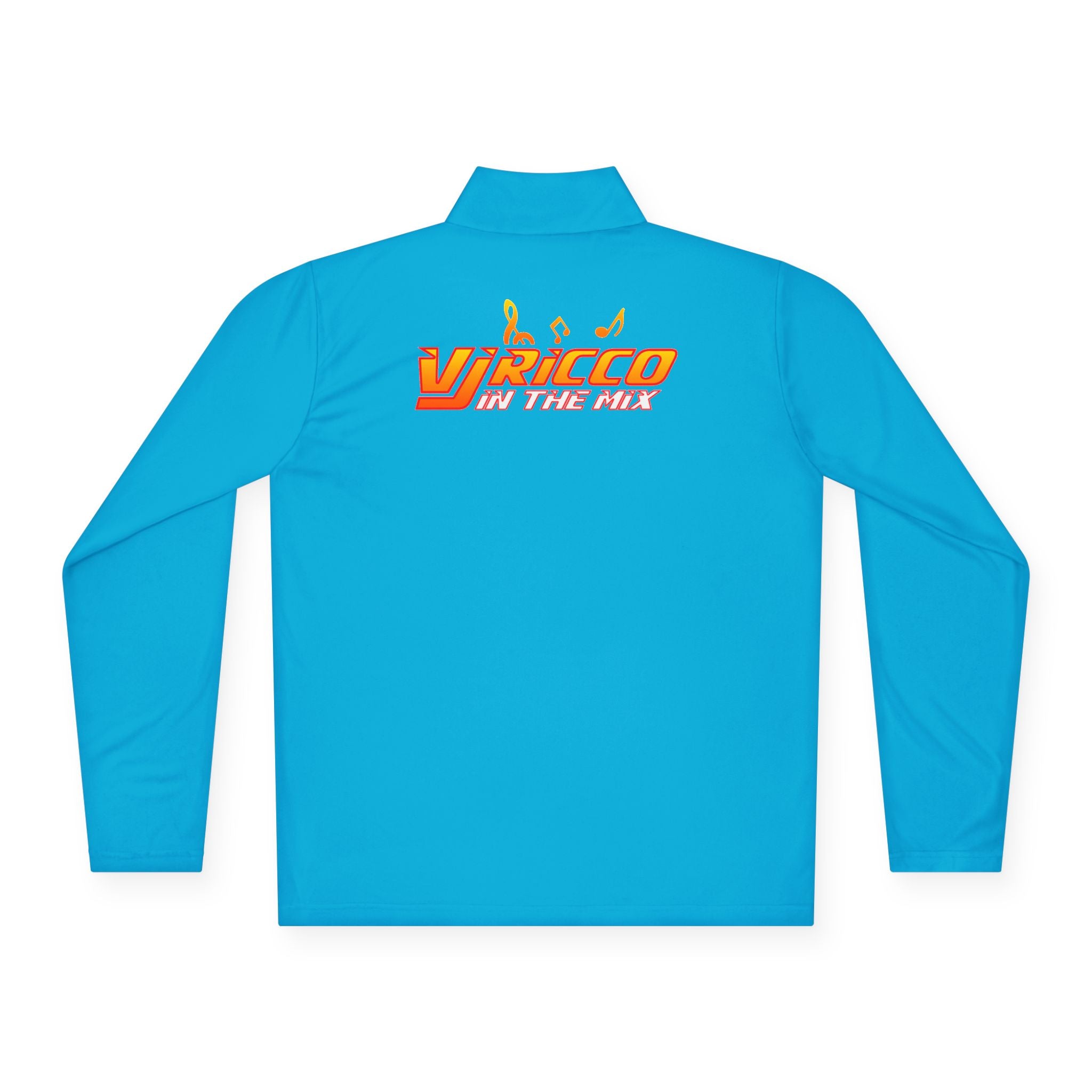 "VJ Ricco"🎤 Custom Unisex Quarter-Zip Pullover – Personalized “IN THE MIX” Style