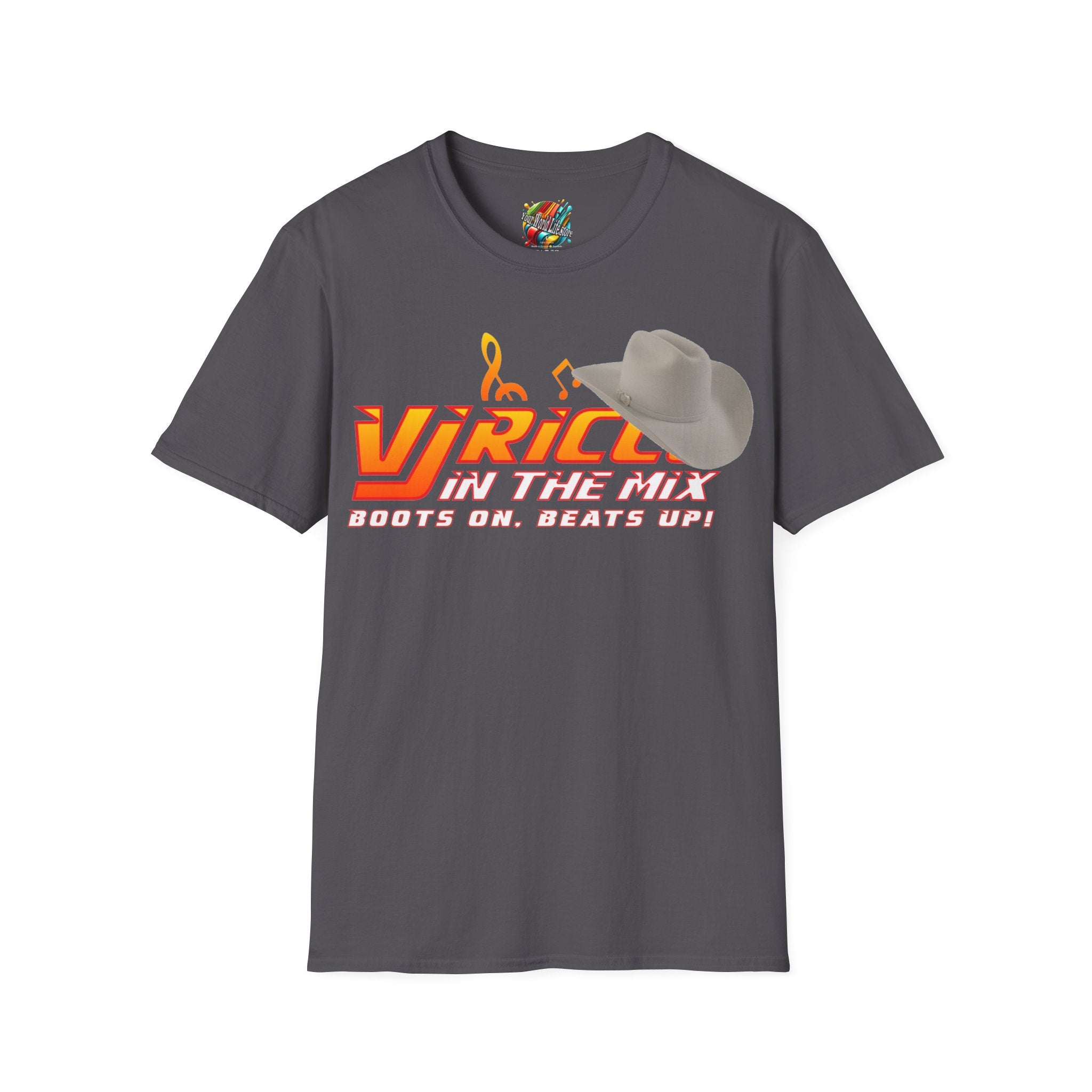 "VJ Ricco"🎤 Country Edition 🤠  – Branded T-Shirt