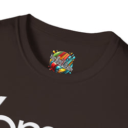 "DJ VAMP" 🎧Signature Logo Tee – Bold, Loud, and Made to Move - QR