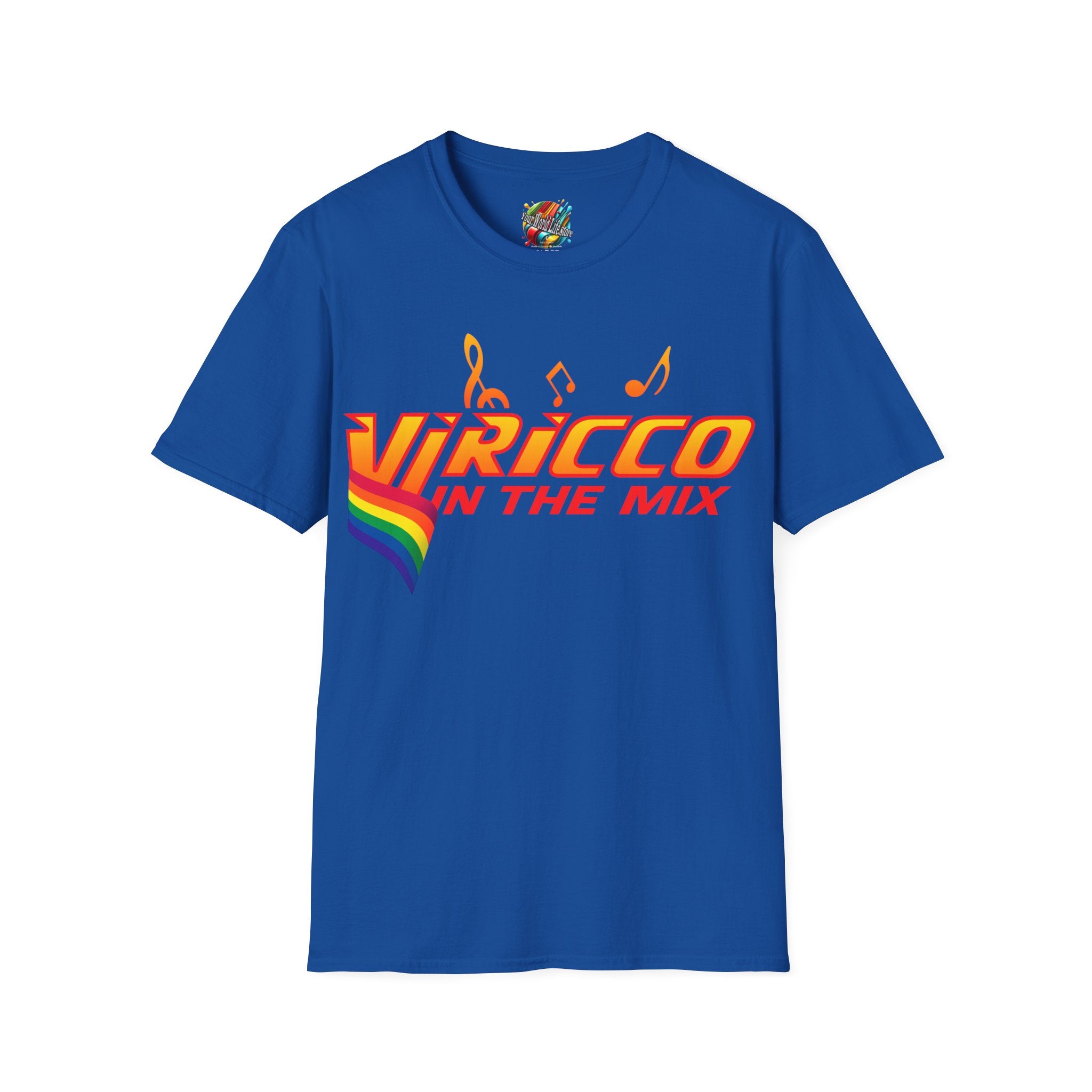 "VJ Ricco"🎤 Pride Edition 🌈  – Branded T-Shirt